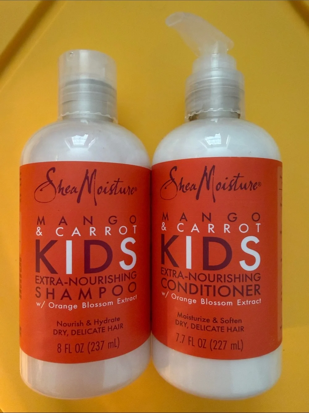 🌴Shea Moisture Mango & Carrot Kids, Shampoo and Conditioner